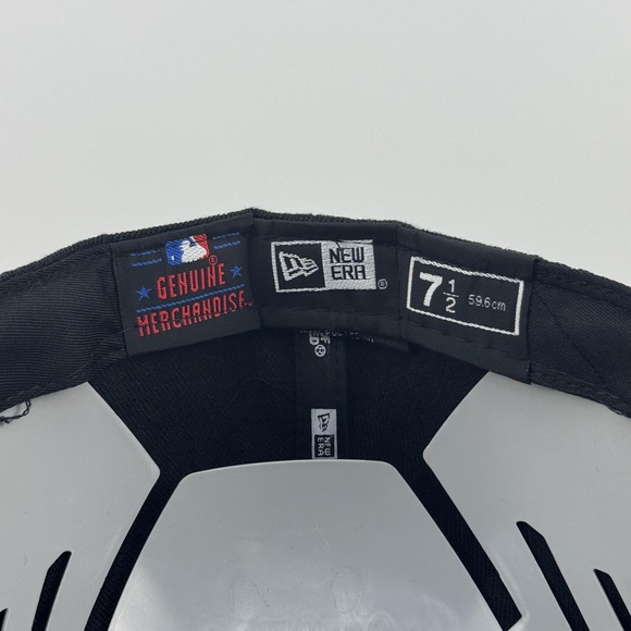 Baltimore Orioles Hat Cap Fitted Mens 7 1/2‎ Black MLB Baseball 59FIFTY New Era - Picture 6 of 7